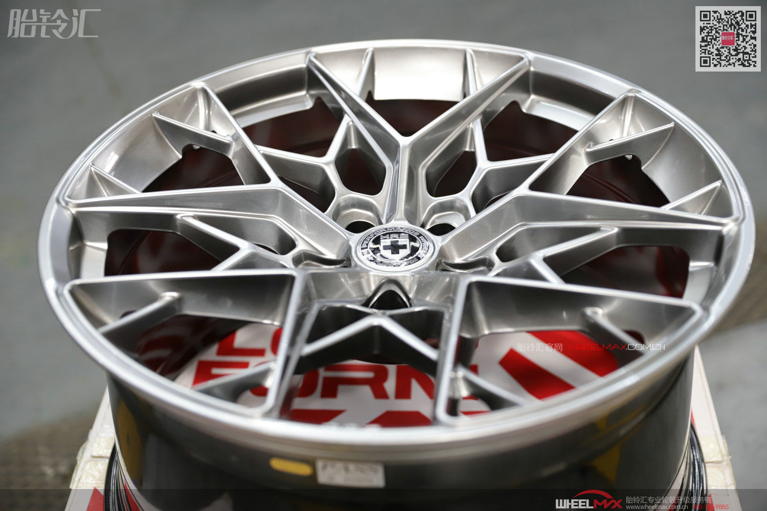 宝马6系GT安装美国HRE高端品牌旋压FF10经典款轮毂20寸